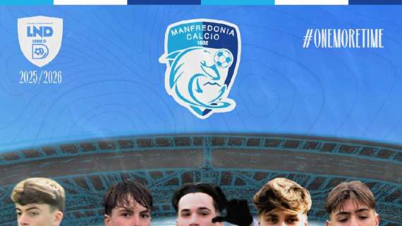 UFFICIALE - Manfredonia, cinque giovani del vivaio promossi in prima squadra: parte il Progetto Giovani