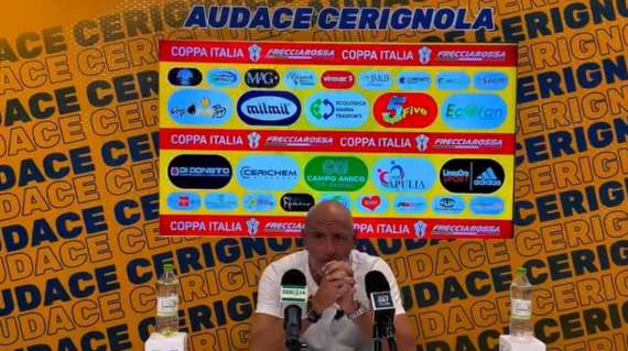 Audace Cerignola, Maiuri: "Contenti per la vittoria ma piedi per terra"