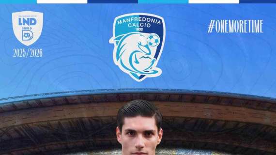UFFICIALE - Manfredonia, arriva il giovane difensore Angelo Santonastaso