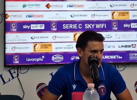 Casarano, Zanaboni: “Contentissimo per il gol, penso al presente”