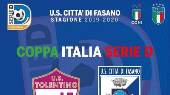 Coppa Italia Serie D, il Fasano in semifinale contro il Tolentino: ecco le date