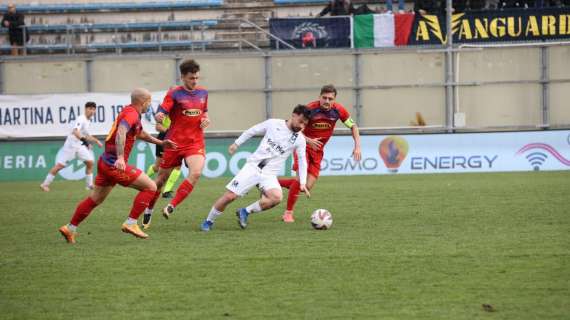 Coppa Italia Serie D, pari e patta al Tursi tra Martina e Guidonia