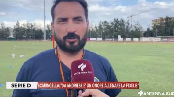 Fidelis Andria, Scaringella: "I nuovi devono capire che giocare qui è una fortuna"