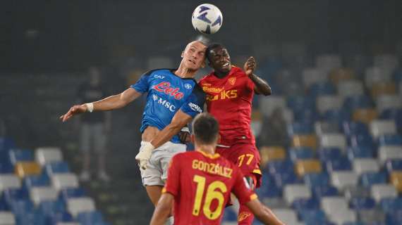 Napoli-Lecce 1-1, l'eurogol di Colombo regala a Baroni un punto prezioso