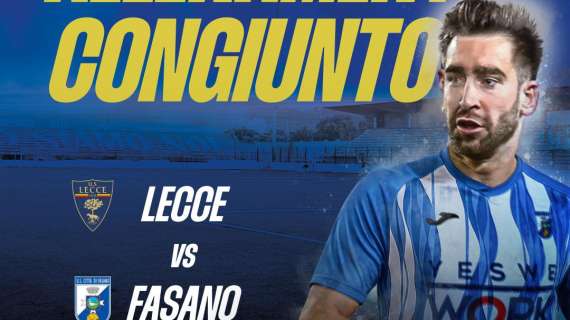 Lecce-Fasano, il 20 agosto amichevole al 'Via del Mare'