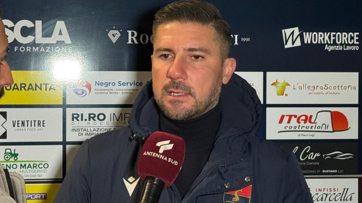 Taranto, Danucci: "Partita equilibrata ma ad oggi siamo questi"