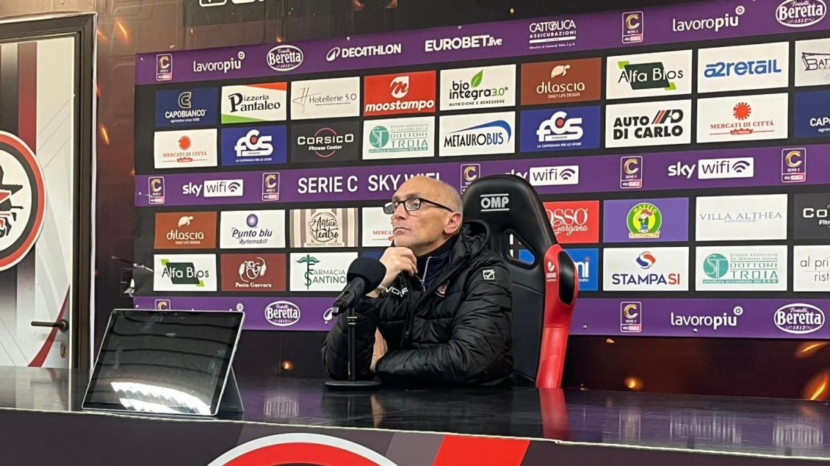 Foggia, Barilari: "Il campionato non ci dà tempo. Domani era previsto riposo, ci alleneremo"