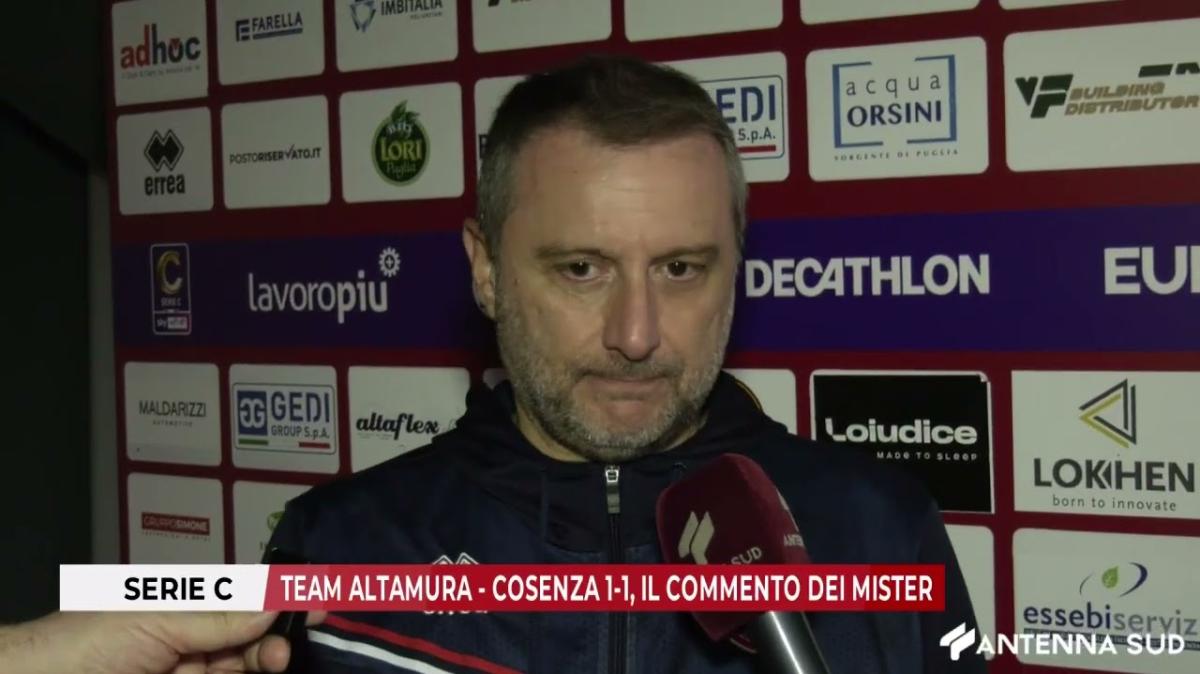 Altamura, Mangia: “Equilibrio e reazione, segnali importanti della squadra”