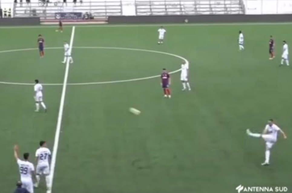 Taranto-Acquaviva, polemiche per il gol del 4-1