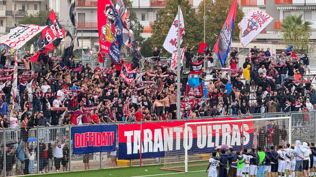 Taranto, niente tifosi contro il Bisceglie: trasferta vietata dal Prefetto della BAT