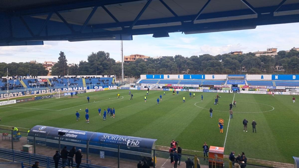 Fidelis Andria, il riscatto passa dalla sfida con il Fasano