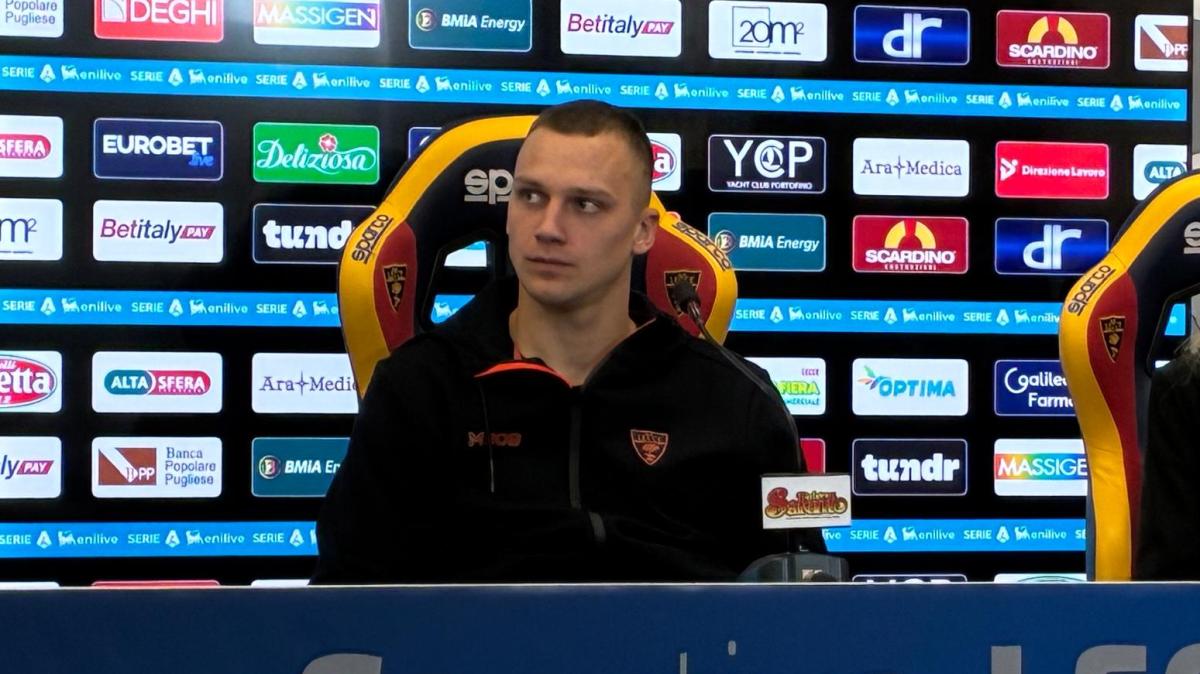 Lecce, Stulic: “Sono felice per il primo gol, lo dedico al Direttore Corvino”