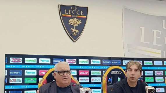 Lecce, Corvino: "Prenderemo un difensore centrale e una punta"