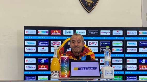 Lecce, Giampaolo: “Non siamo riusciti a tramutare in vittoria dei numeri positivi”