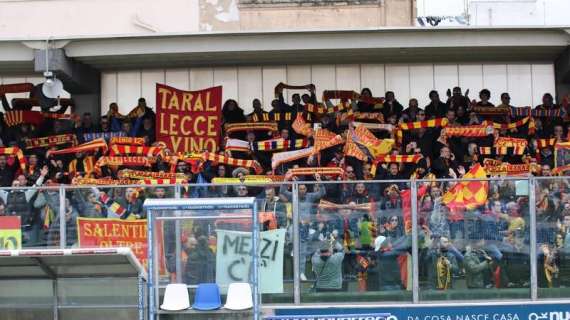 Lecce, ripresi gli allenamenti: lavoro differenziato per quattro giocatori 