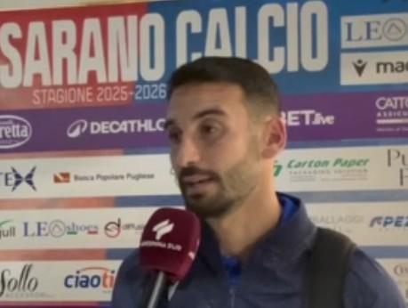Casarano, Grandolfo: "Abbiamo ancora novanti minuti, ci proveremo"