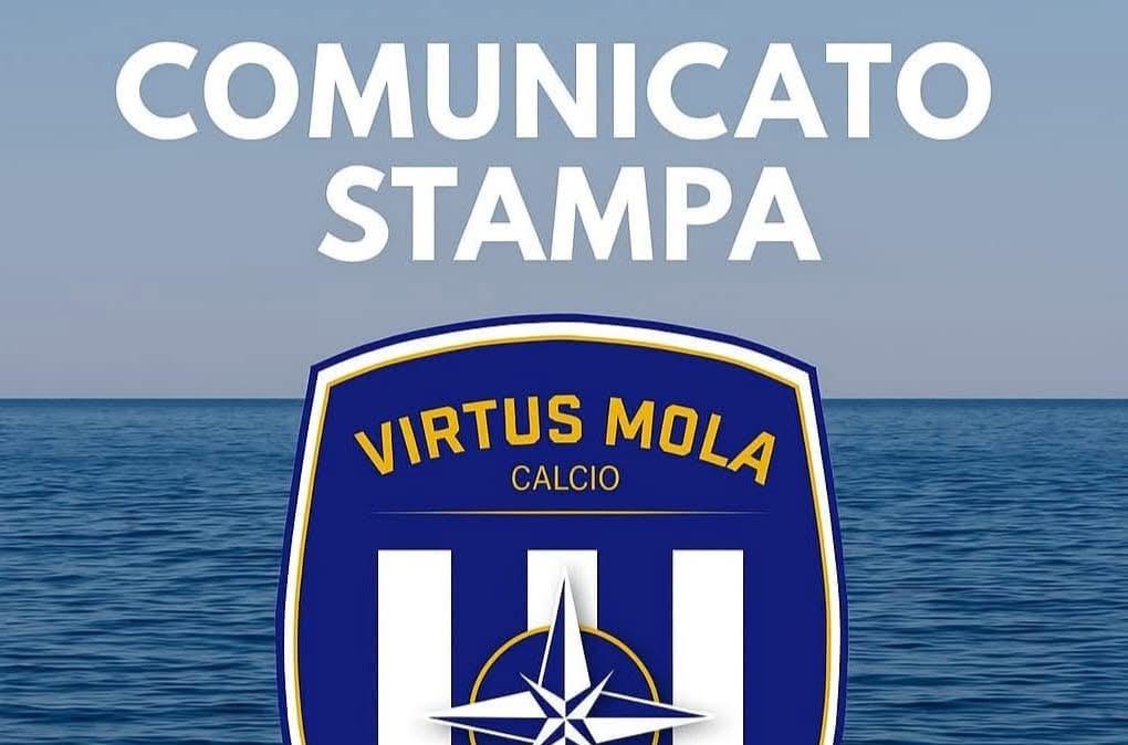 UFFICIALE - Virtus Mola, esonerato mister Caricola