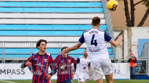 Taranto-Casertana 0-6: i campani passeggiano contro i giovani rossoblu