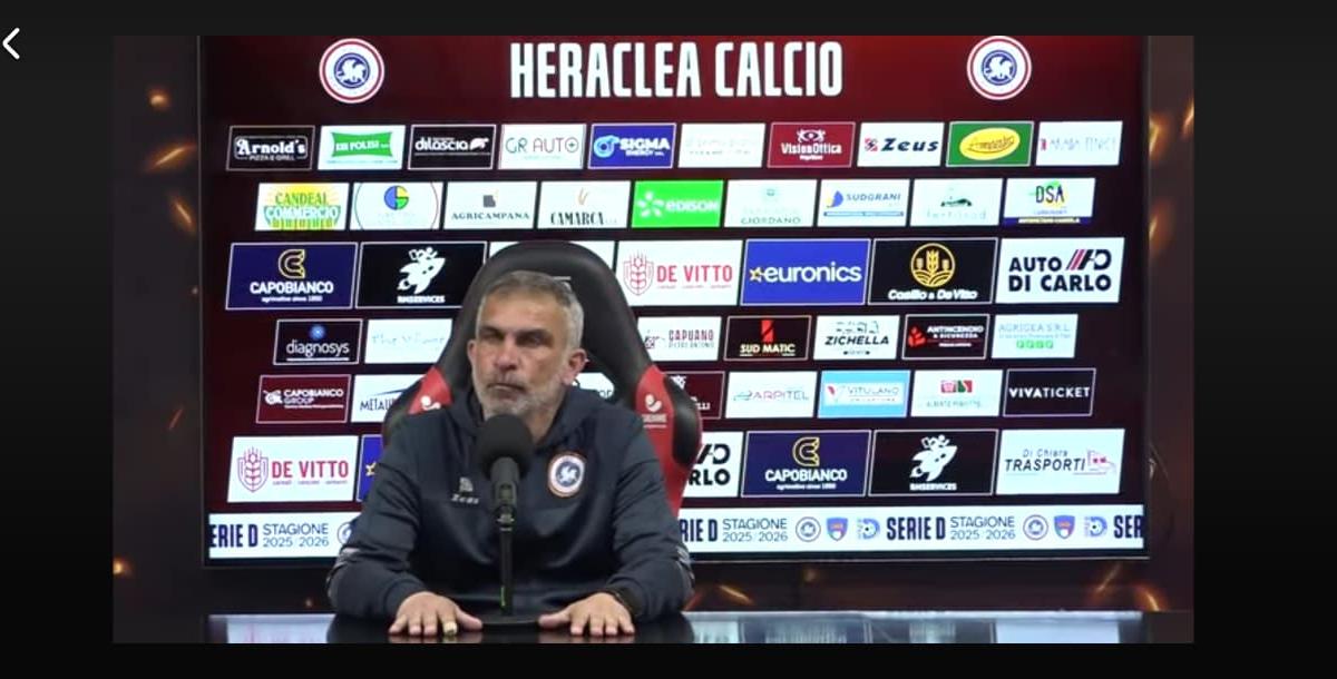 Heraclea, Montanaro: "Peccato per la sconfitta, ma la squadra non mi è dispiaciuta"