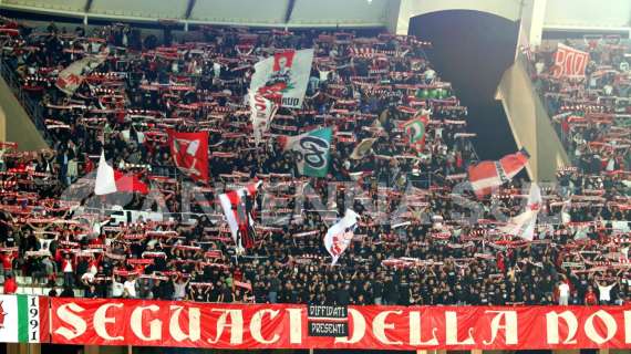 A Mantova sold-out, con la Cremonese spalti più vuoti. Le due facce del tifo del Bari 