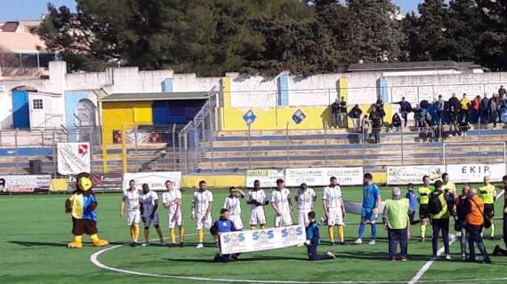 Il Taranto crolla al “Vicino” di Gravina: i gialloblù si impongono 2-0