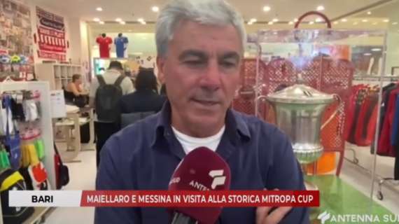 Bari, Maiellaro e Messina ospiti per visitare la Mitropa Cup