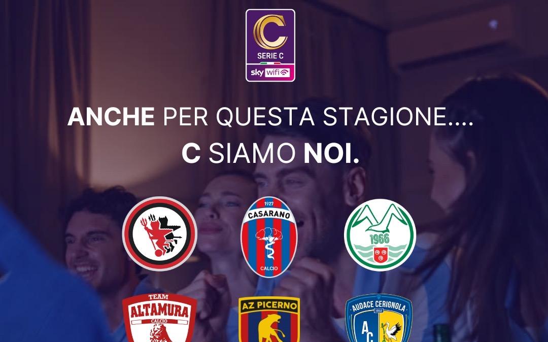 Serie C, il Gruppo Editoriale Distante si aggiudica i diritti delle pugliesi e del Picerno