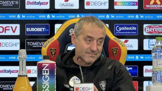 Lecce, Giampaolo: “In campo chi sta meglio, Udinese brutto avversario”