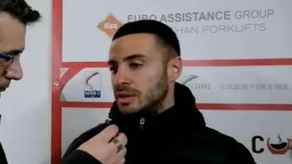 Foggia, Gallo: "Il gol del 2-1 ci ha tagliato le gambe"