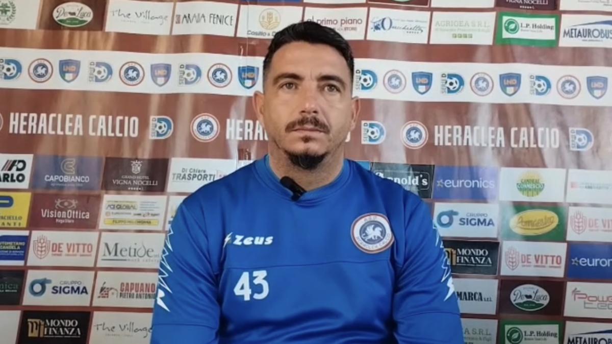 Heraclea, Carcione: “Barletta? Andremo a giocare la nostra partita”