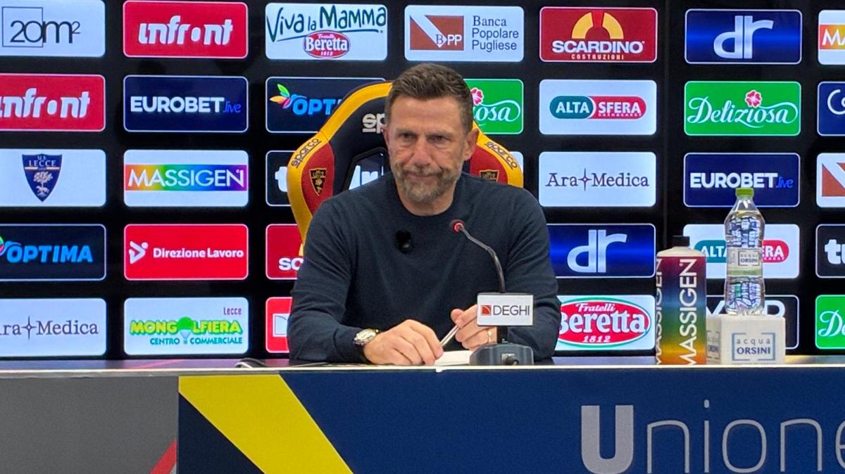 Lecce, Di Francesco: “Metterò la formazione migliore per fare male alla Juve”