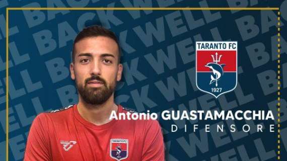 UFFICIALE - Taranto, prima riconferma per la Serie C: rinnova Guastamacchia
