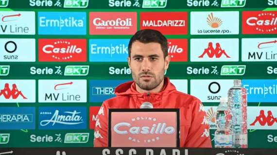 Bari, Pucino: "Dobbiamo crescere al San Nicola, vogliamo regalare gioie ai tifosi"