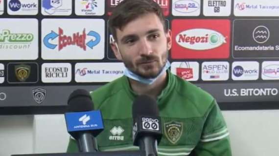 Bitonto, Taurino: "Abbiamo voluto i tre punti più del Taranto"
