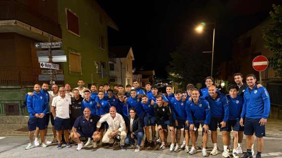 Brindisi, in ritiro la visita del presidente Roma: "Ho visto un gruppo solido e motivato"