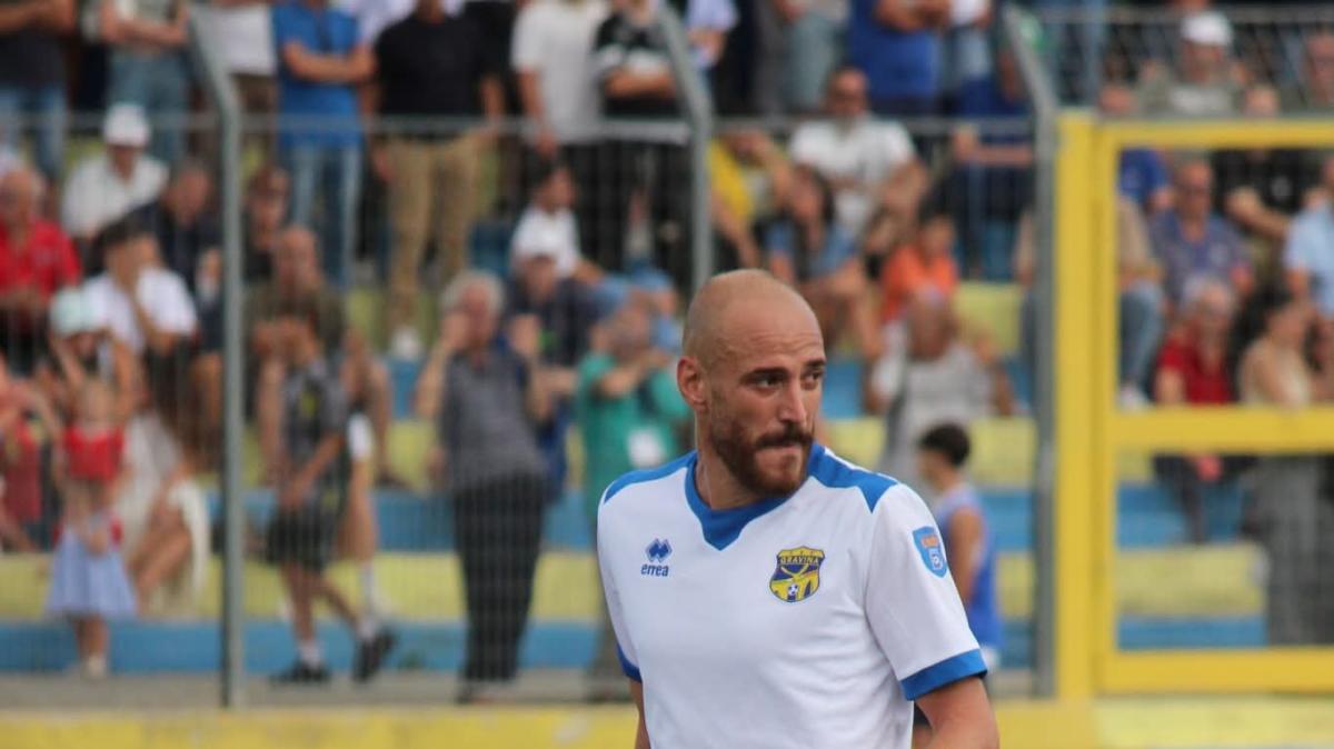 Francavilla-Gravina 0-1, Santoro regala la seconda vittoria consecutiva ai murgiani 