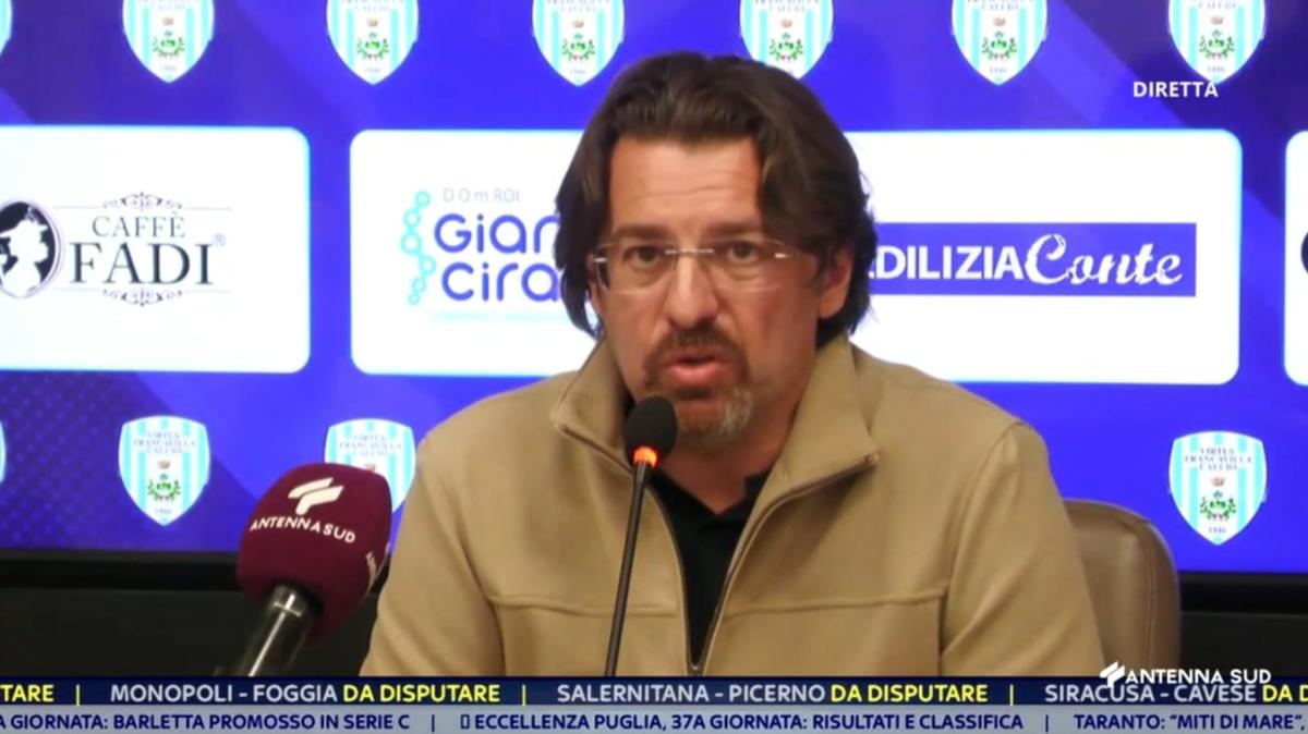 Virtus Francavilla, Antonio Magrì: "Il progetto è in discussione. Sono deluso"