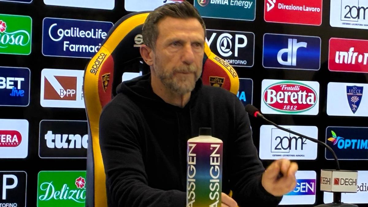 Lecce, Di Francesco: “Serve continuità. Contro il Como gara di fasi e sacrificio”