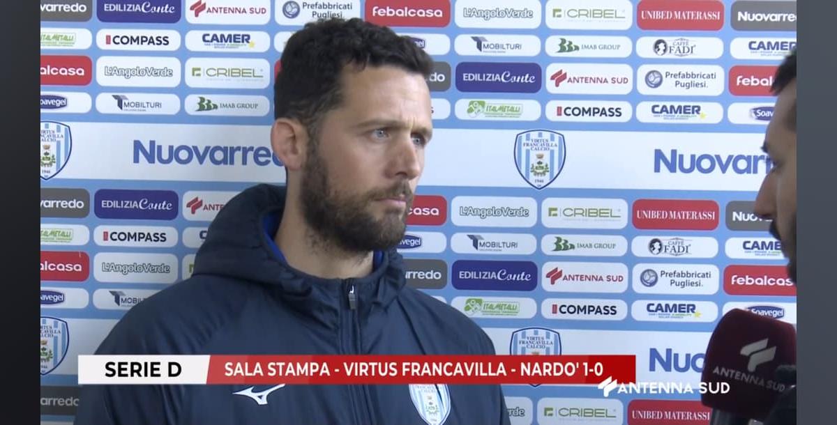 Virtus Francavilla, Tartaglia: "Vittoria importantissima"
