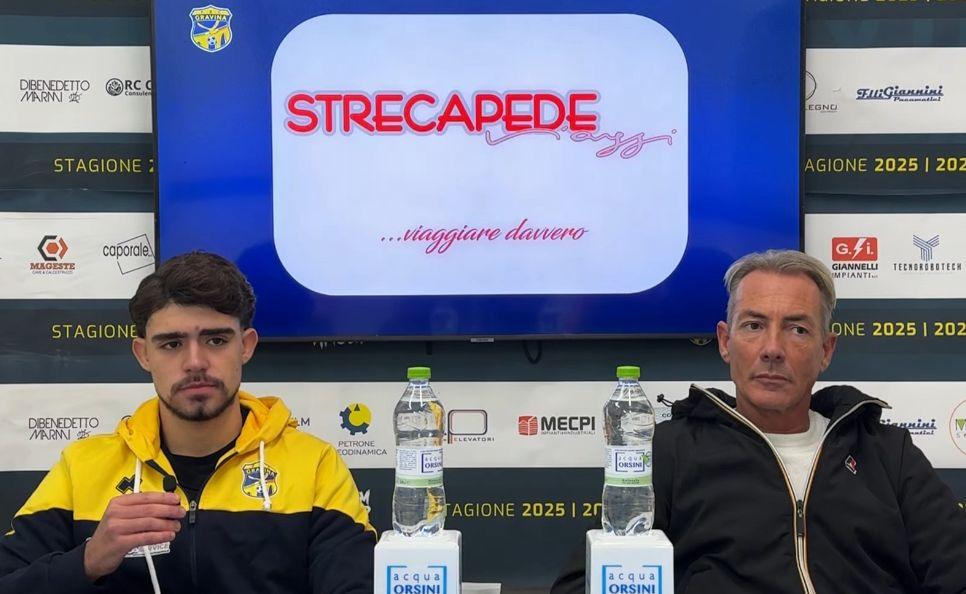 Gravina, Maule e Perestrello: "Con la Paganese sfida difficile ma siamo pronti"