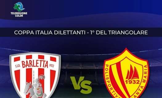 Coppa Italia Dilettanti: Barletta vs Santa Maria Cilento - La diretta su Teleregione