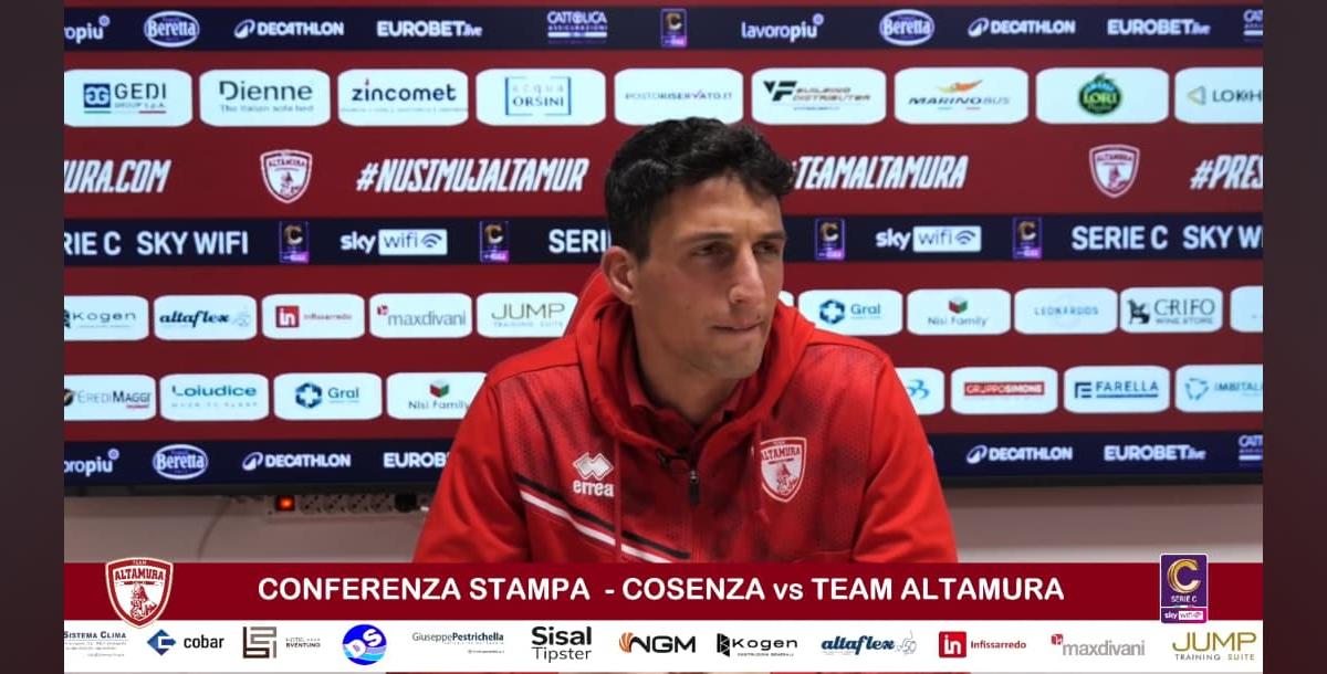 Altamura, Enrico Silletti: "Domani ci aspetta una delle partite più difficili"