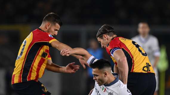 Il Lecce incassa altri 4 gol: l'Inter indirizza la gara dopo appena sei minuti