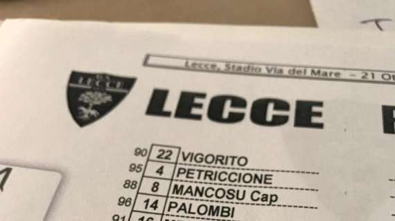 La lista dei convocati di Lecce-Napoli: c’è Imbula, fuori Meccariello e Dell’Orco