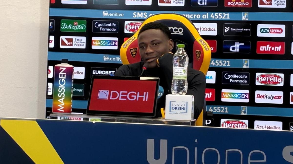 Lecce, Banda: “Voglio trovare il gol, continuerò a provarci”