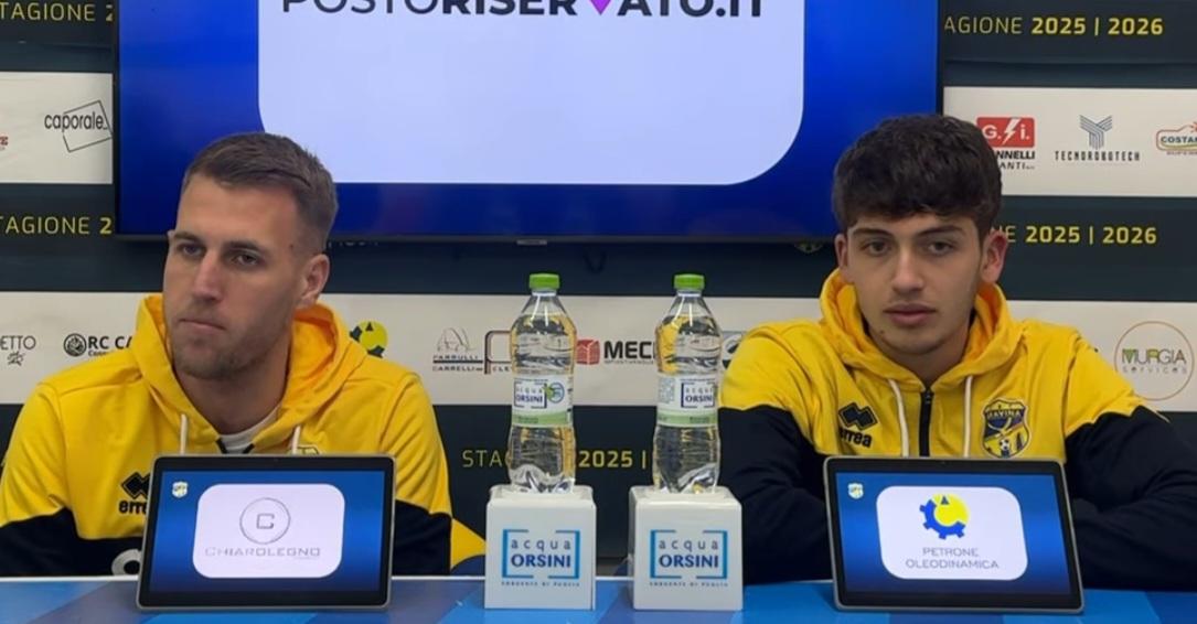 Gravina in trasferta a Fasano: parlano Basanisi e Russo