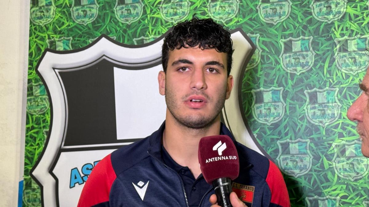 Taranto, De Simone: "Felice per il rigore parato e per il pari"