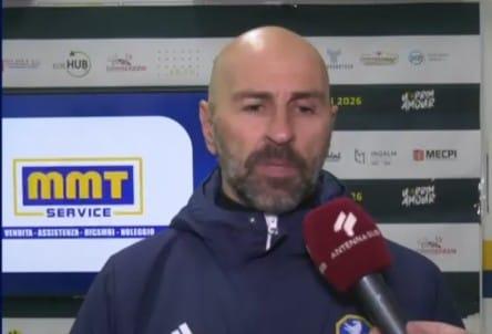 Fidelis Andria, Catalano: "Necessario fare punti, preparare bene le prossime gare"