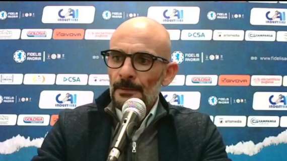 Fidelis Andria, Ginestra: "Non meritavamo di perdere"