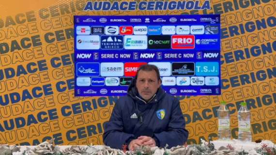 Audace Cerignola, Raffaele: “Serve il miglior Cerignola contro la Juventus Next Gen”